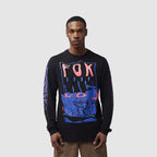 Polera Fox Racing Emotion Blast Prem Manga Larga | Negro