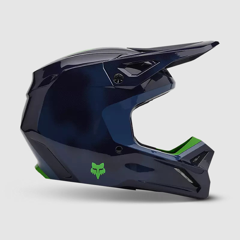 Casco Moto Niño FOX V1 Taunt | Azul