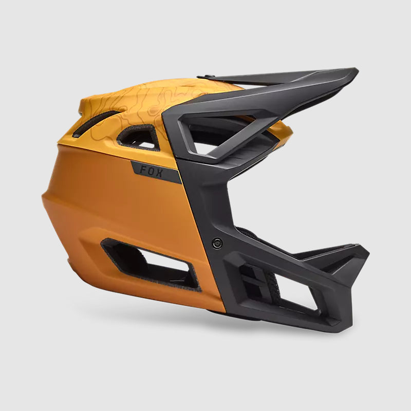 Casco Bicicleta FOX New Proframe Frecuency Amarillo