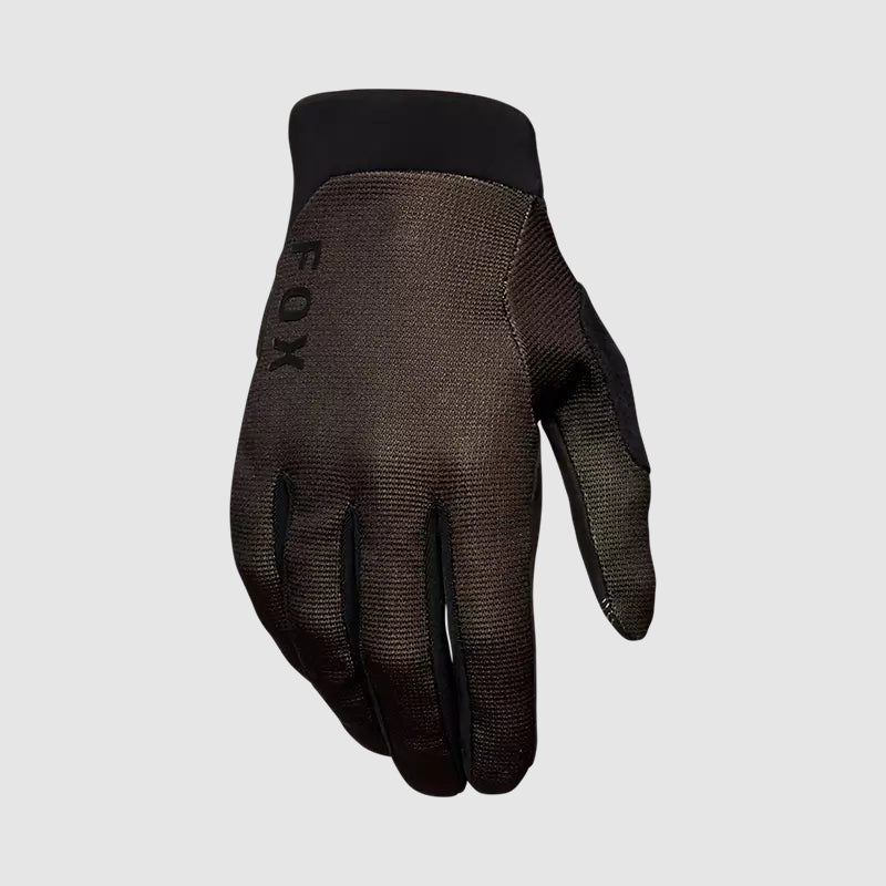 Guantes Bicicleta Fox Ranger Gel Café Oscuro