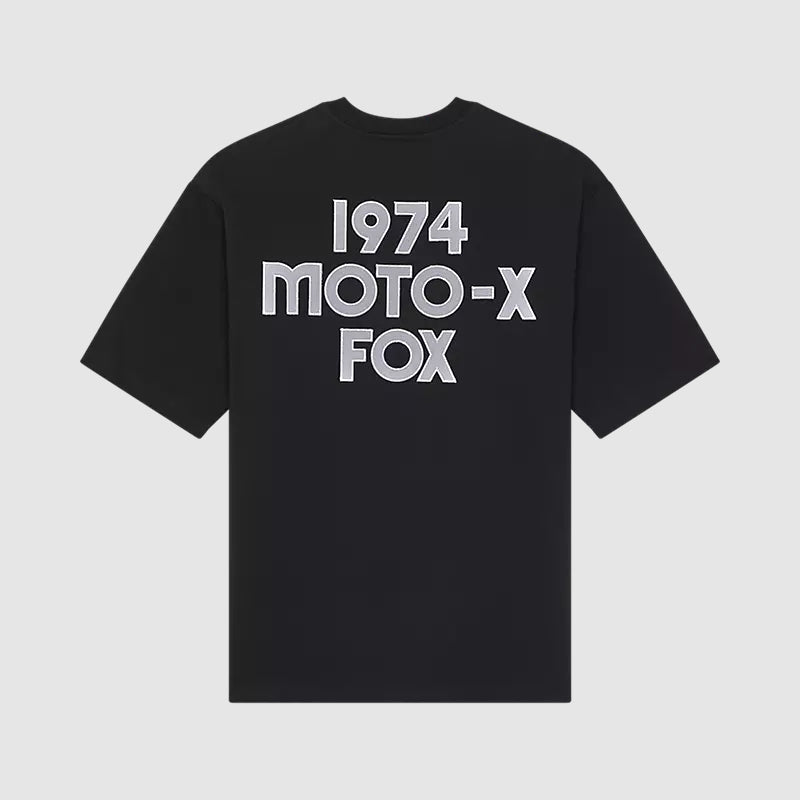 Polera Fox Racing Moto-X Oversized | Negro