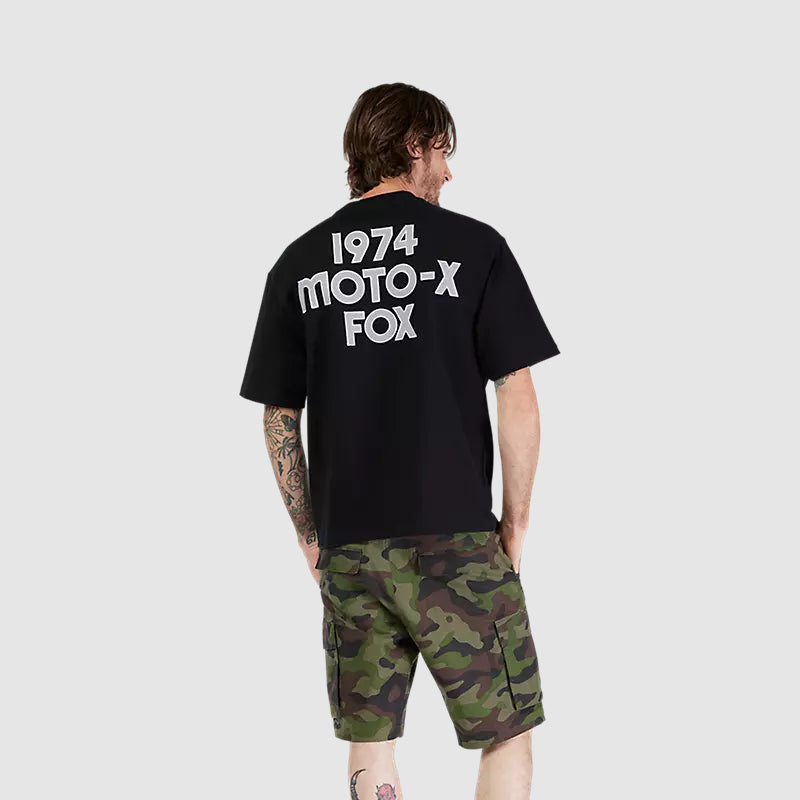 Polera Fox Racing Moto-X Oversized | Negro