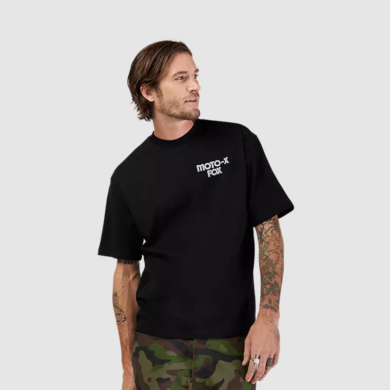 Polera Fox Racing Moto-X Oversized | Negro