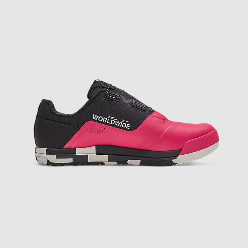 Zapatillas Bicicleta Fox Union Limited Edition BOA® con calas Rosado