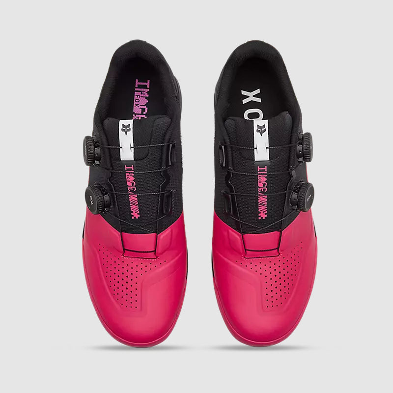 Zapatillas Bicicleta Fox Union Limited Edition BOA® con calas Rosado