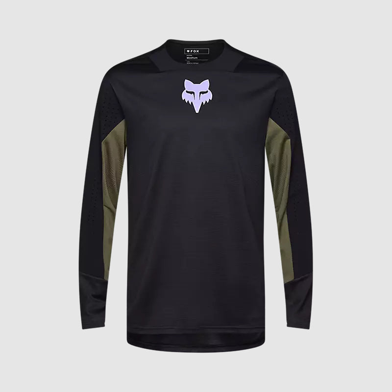 Polera Bicicleta Fox Defend Park Negro