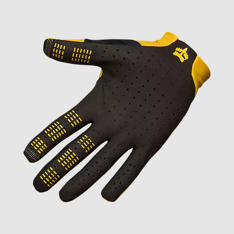Guantes Bicicleta Fox Flexair Amarillo