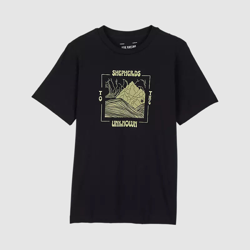 Polera Fox Racing Shepherds Prem Niño | Negro