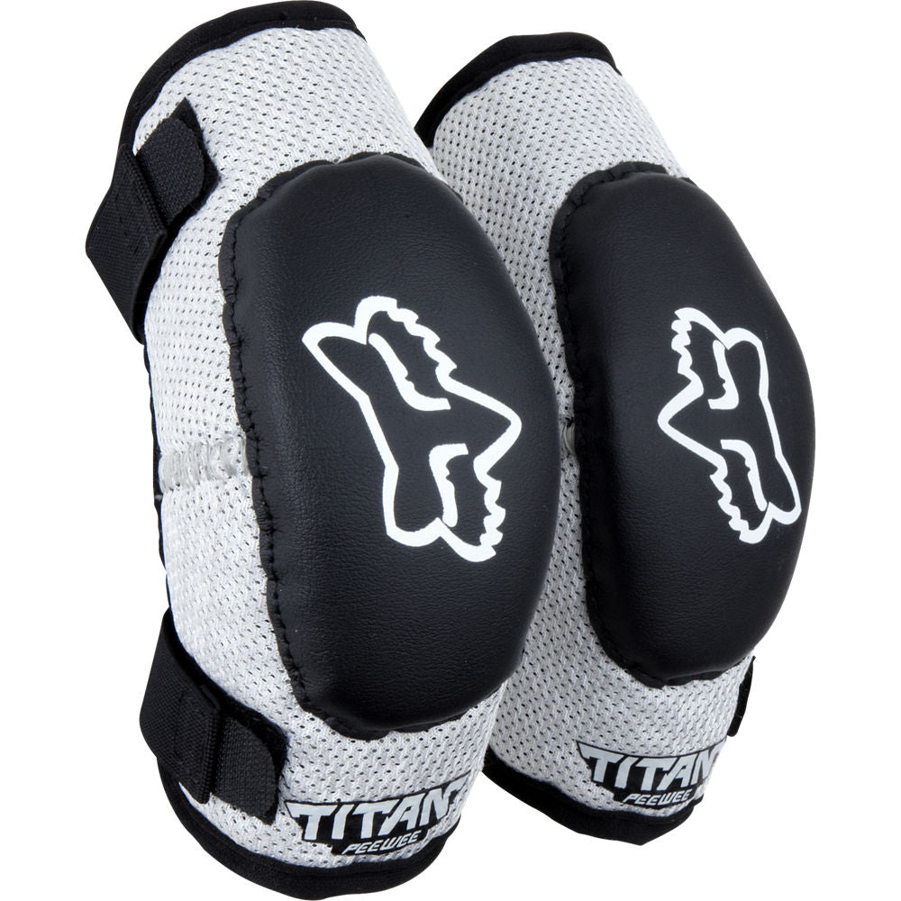 Coderas Fox Peewee Titan M/L Negro Plata