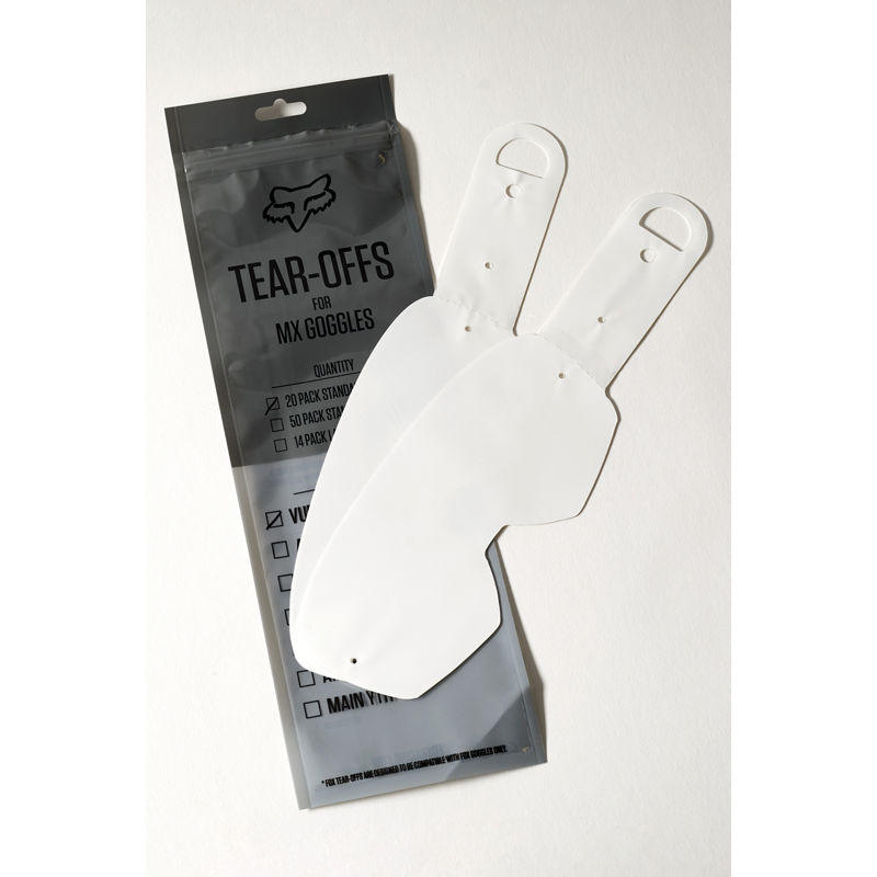 Repuesto Antiparra Fox Racing Tear Off Air Space/Main | Transparente