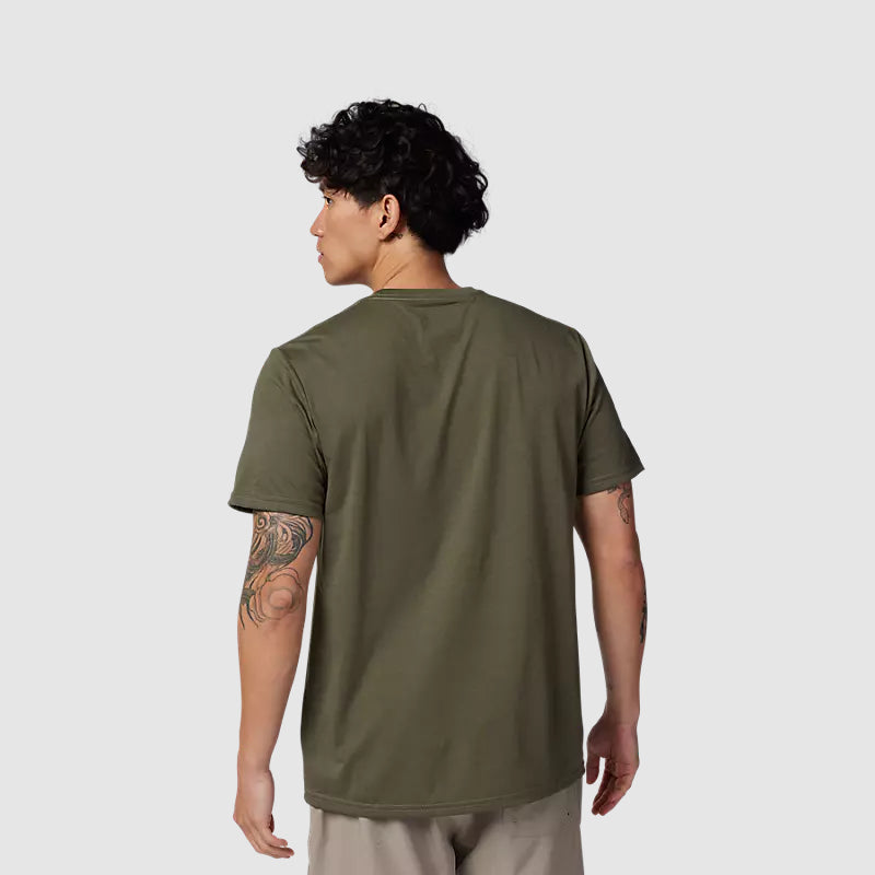 Polera FOX Lifestyle Non Stop, Verde Oliva