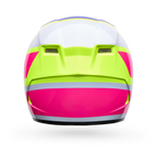 Casco Moto Bell Calle Qualifier Chasm Amarillo/Rosado Certificado QR