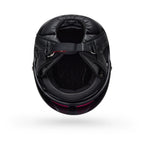 Casco Moto Bell Calle Pit Boss Negro/Rosado Mate Certificado QR