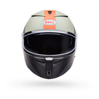 Casco Moto Bell Calle Lithium Mips Bash Gris/Naranjo Certificado QR