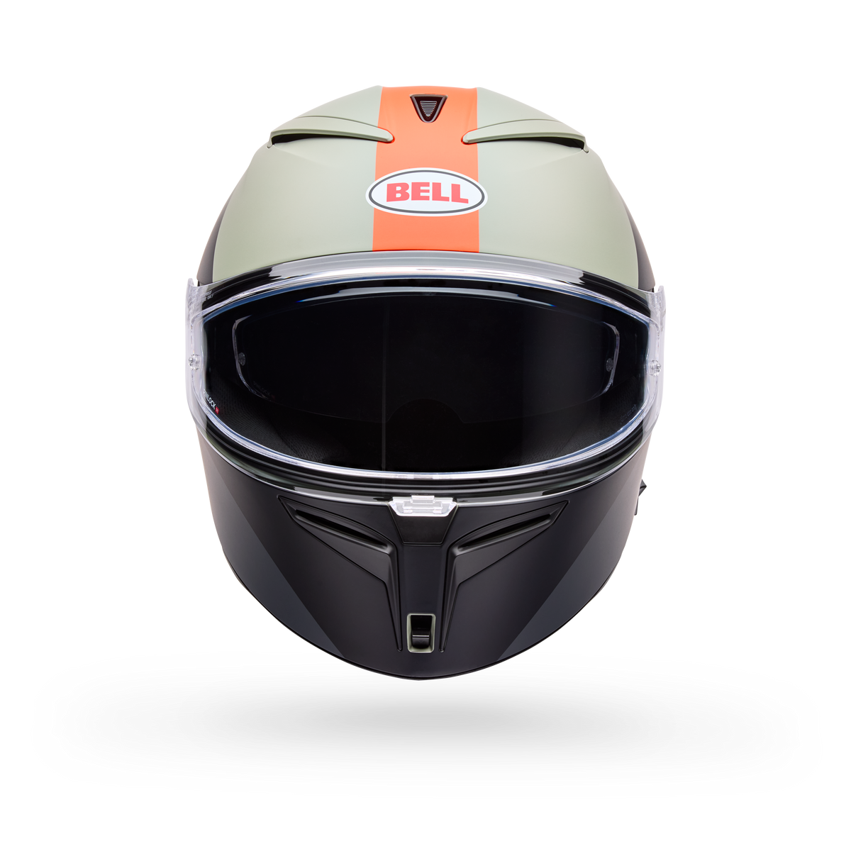 Casco Moto Bell Calle Lithium Mips Bash Gris/Naranjo Certificado QR