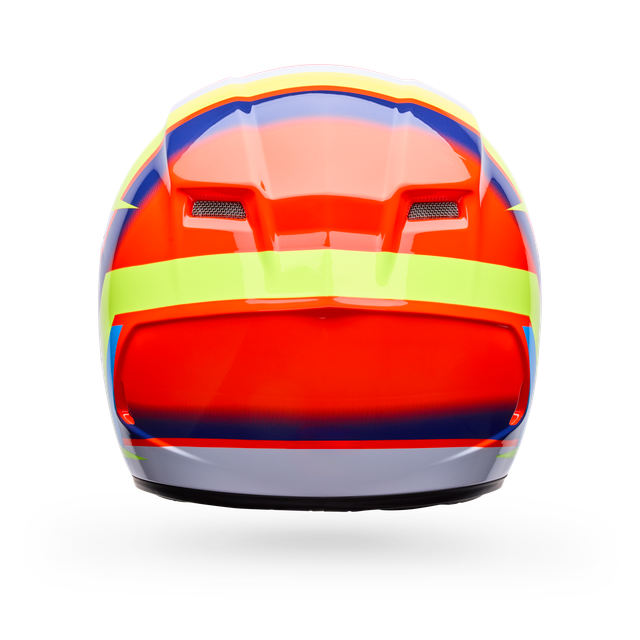 Casco Moto Bell Calle Qualifier Vibe Naranjo Certificado QR
