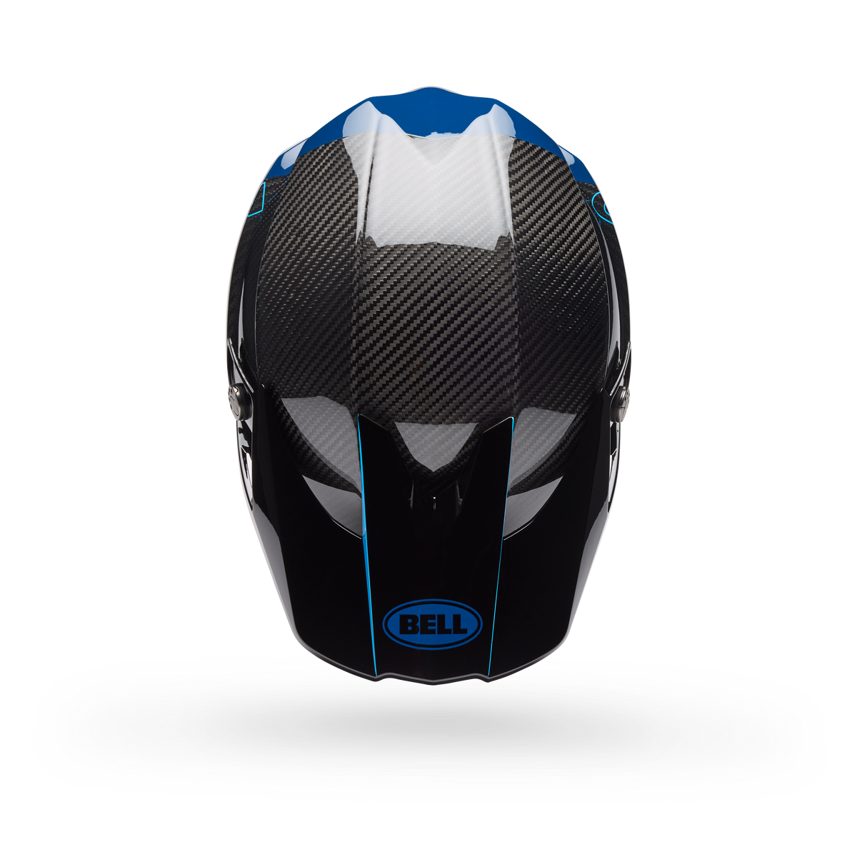 Casco Moto Bell Spherical Moto-10 Azul/Negro
