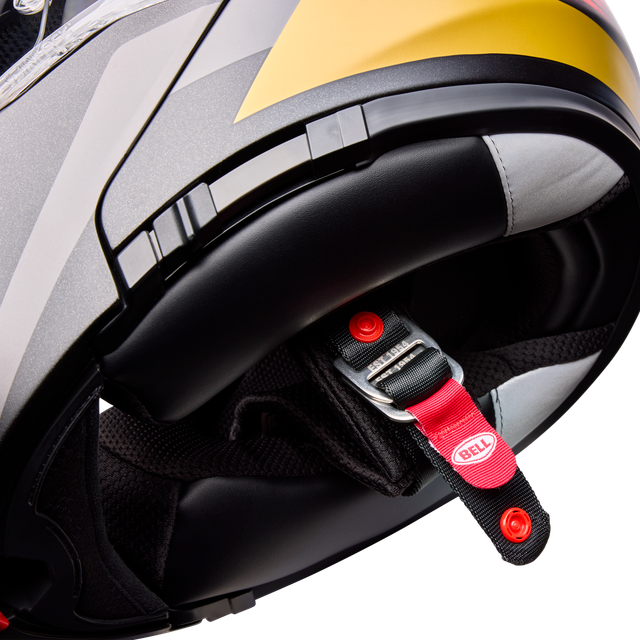 Casco Moto Bell Calle SRT The Good Ride Negro/Rojo Certificado QR