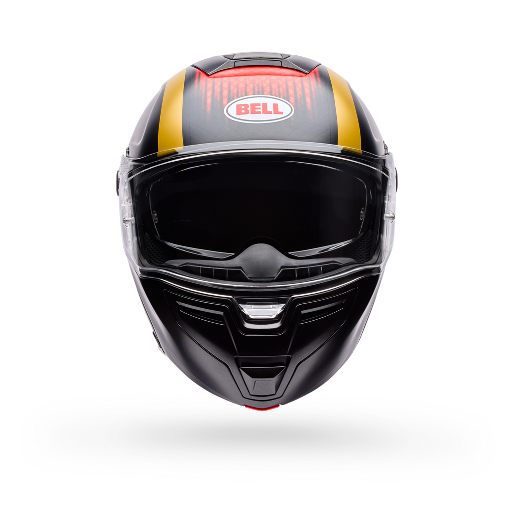 Casco Moto Bell Calle SRT The Good Ride Negro/Rojo Certificado QR