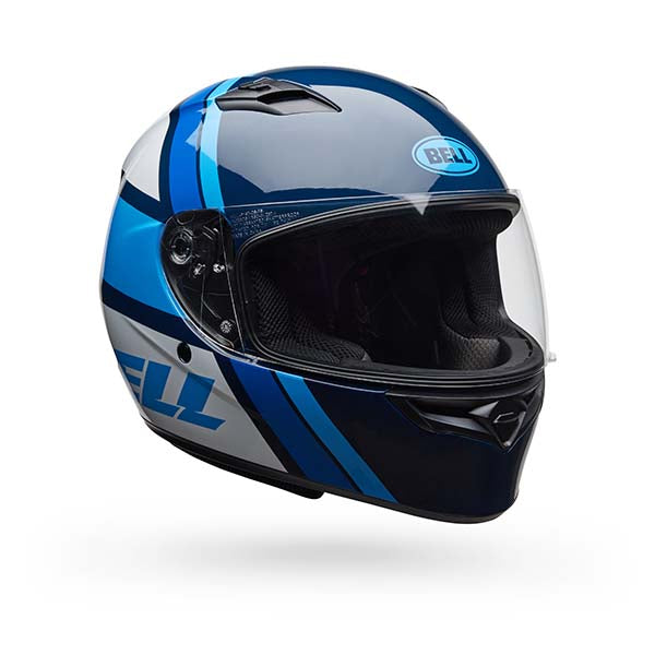 Casco Moto Bell Calle Qualifier Chasm Azul Certificado QR