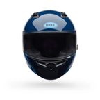 Casco Moto Bell Calle Qualifier Chasm Azul Certificado QR
