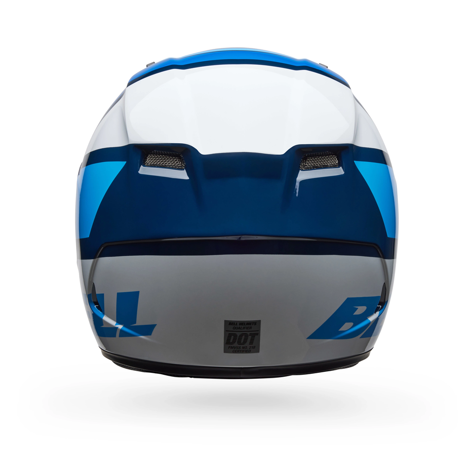 Casco Moto Bell Calle Qualifier Chasm Azul Certificado QR