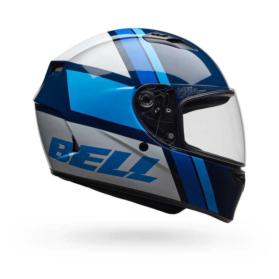 Casco Moto Bell Calle Qualifier Chasm Azul Certificado QR