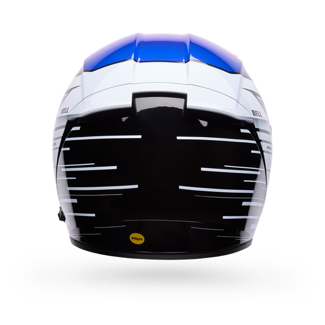 Casco Moto Bell Calle Lithium Mips Transition Blanco Certificado QR