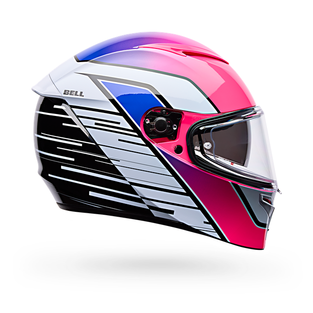 Casco Moto Bell Calle Lithium Mips Transition Blanco Certificado QR
