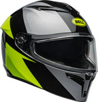 Casco Moto Bell Calle Lithium Shear Gris Certificado QR
