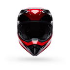 Casco Moto Bell MX-10 Wave Rojo/Negro