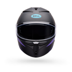Casco Moto Bell Calle Lithium Passion Negro/Azul Certificado QR