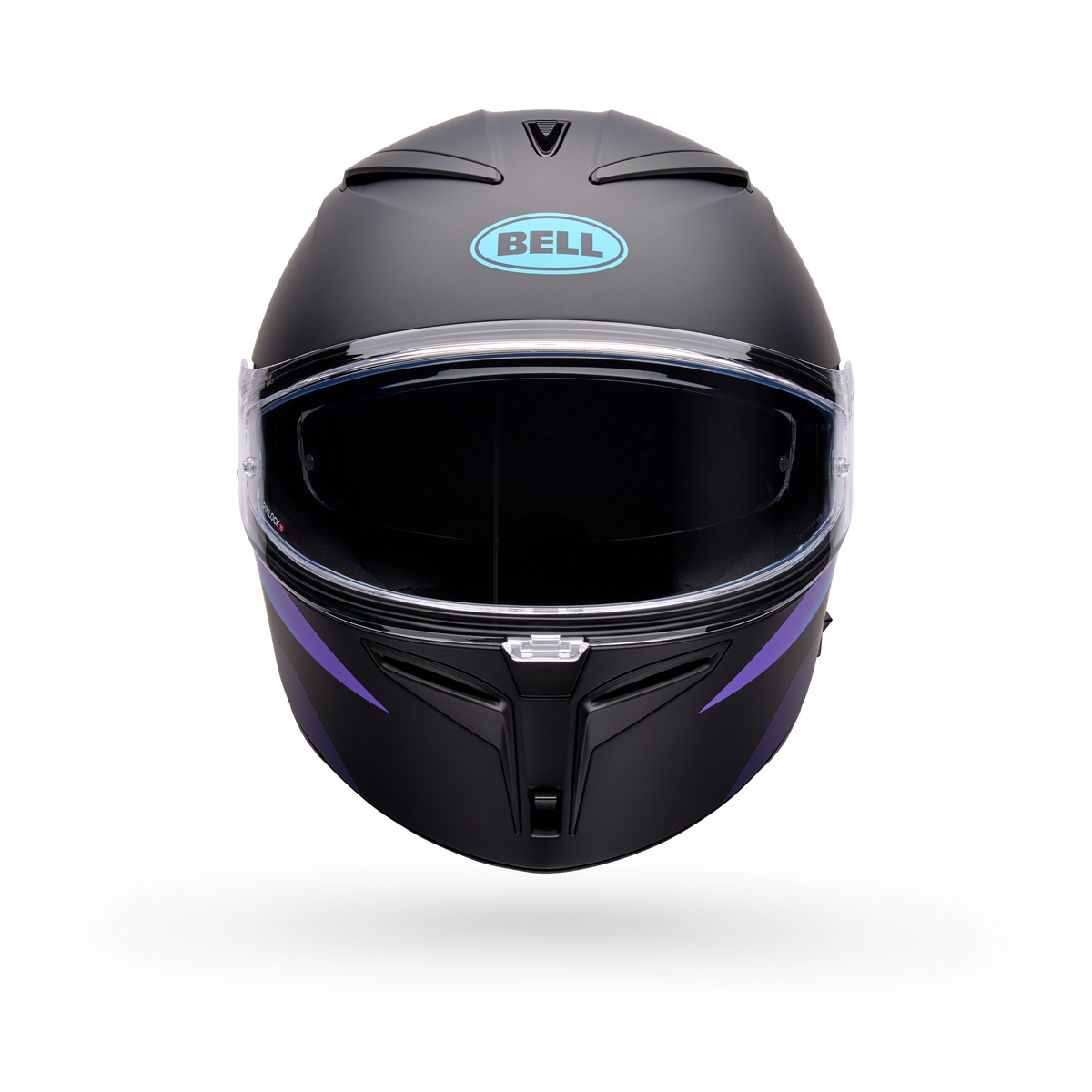 Casco Moto Bell Calle Lithium Passion Negro/Azul Certificado QR