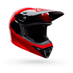 Casco Moto Bell MX-10 Wave Rojo/Negro