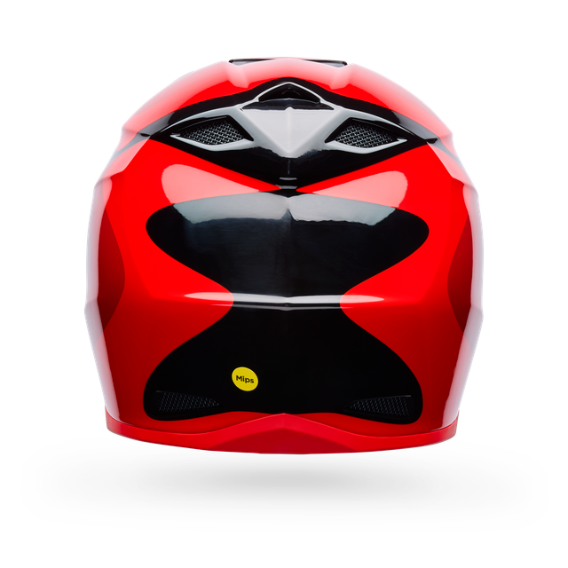 Casco Moto Bell MX-10 Wave Rojo/Negro
