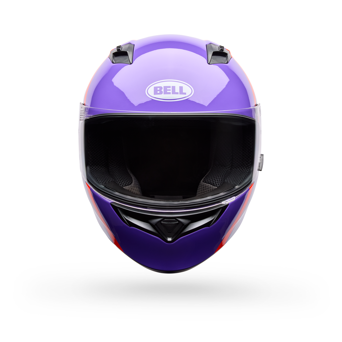 Casco Moto Bell Calle Qualifier Chasm Morado Certificado QR
