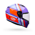 Casco Moto Bell Calle Qualifier Chasm Morado Certificado QR