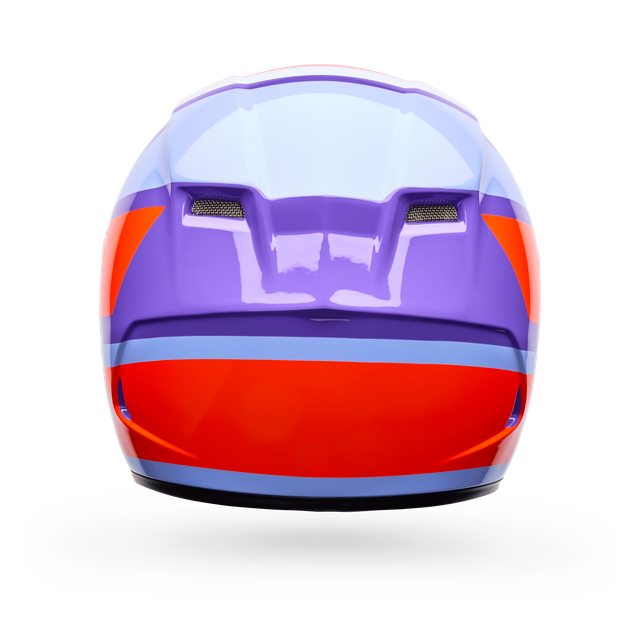 Casco Moto Bell Calle Qualifier Chasm Morado Certificado QR