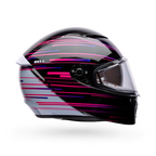 Casco Moto Bell Calle Lithium Velo Negro/Blanco Certificado QR