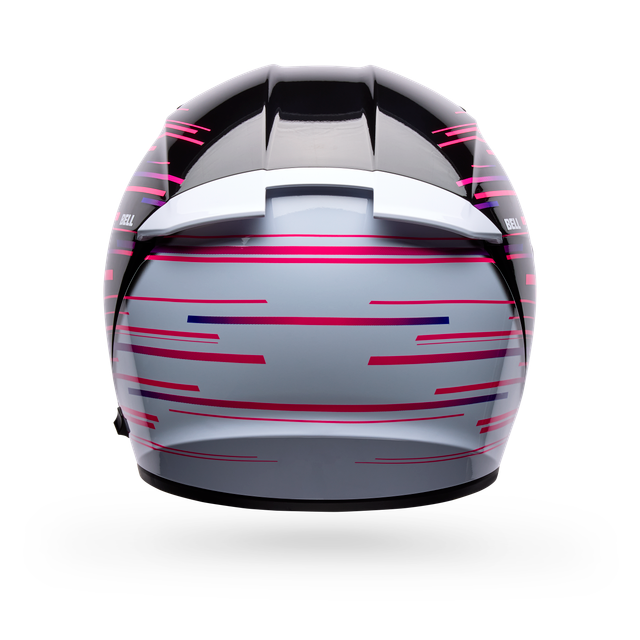 Casco Moto Bell Calle Lithium Velo Negro/Blanco Certificado QR