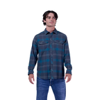 Camisa Fox Racing Survivalist Core Flannel LS | Azul Medianoche