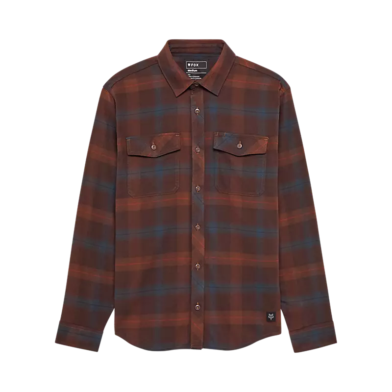 Camisa Fox Racing Survivalist Core Flannel LS | Café Oscuro