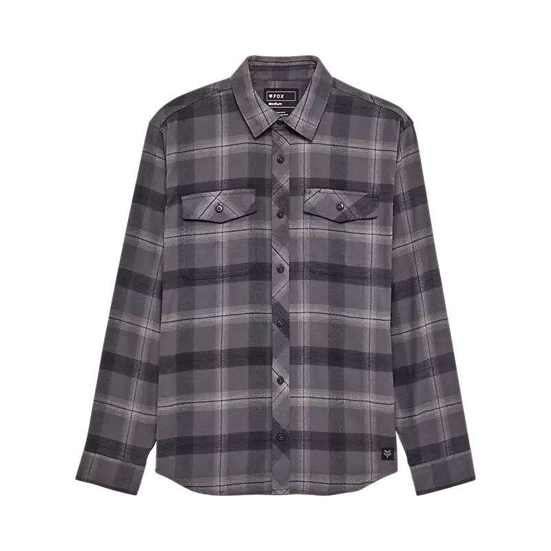 Camisa Fox Racing Survivalist Core Flannel LS | Gris Oscuro