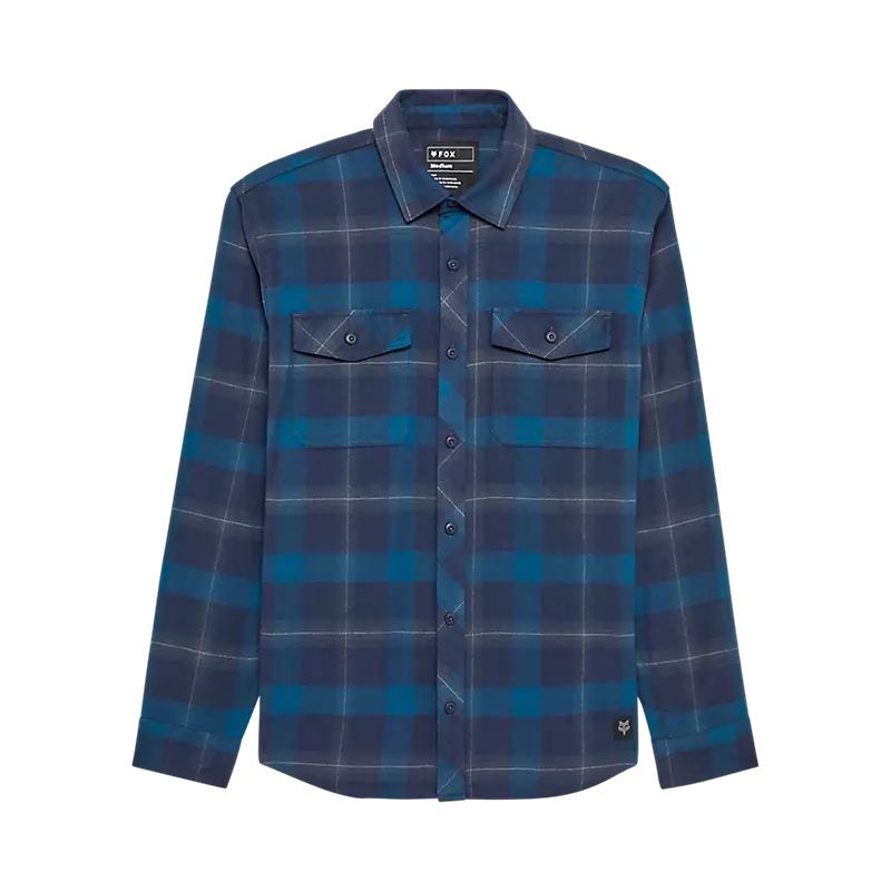 Camisa Fox Racing Survivalist Core Flannel LS | Azul Medianoche