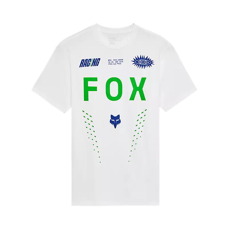 Polera Fox Racing Shield Prem | Blanco