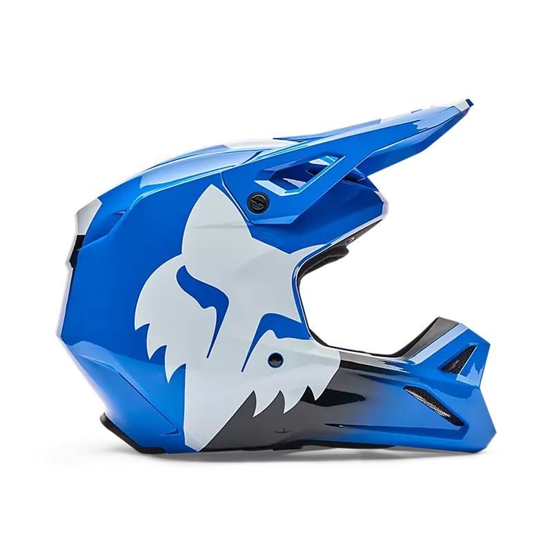 Casco Moto FOX V1 Shield | Azul
