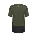 Polera Bicicleta Fox Ranger Wordmark Verde