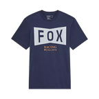 Polera Fox Racing Typeface Prem | Azul