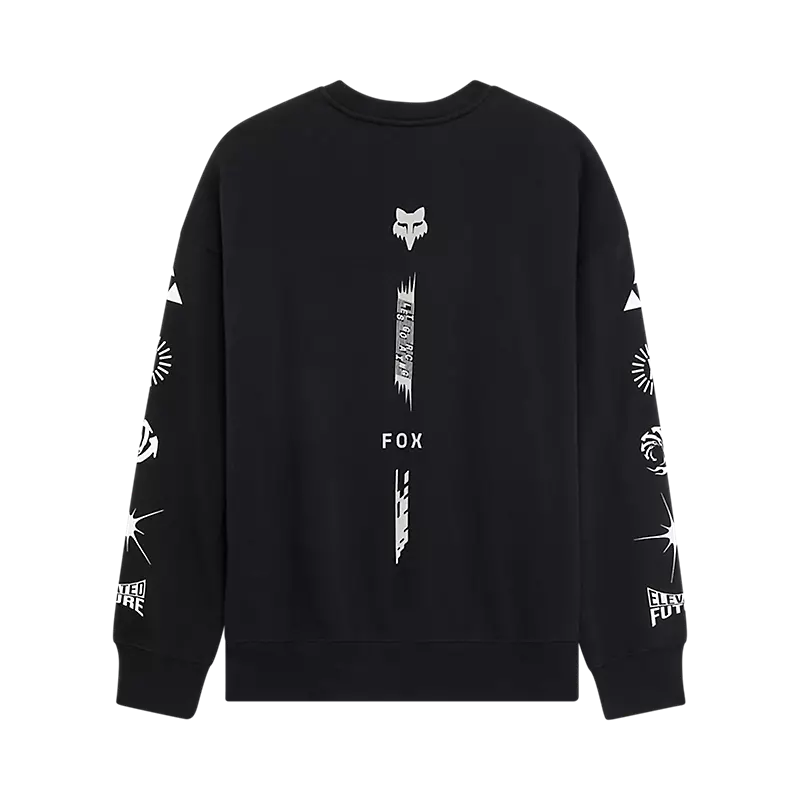 Polerón Fox Racing Image Cosmo Oversized Fleece Crew | Negro