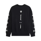 Polerón Fox Racing Image Cosmo Oversized Fleece Crew | Negro